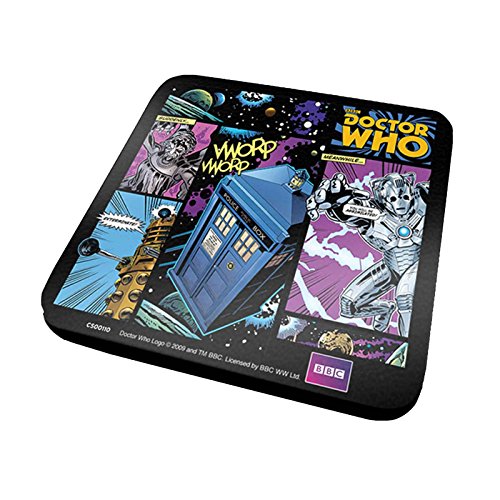 Dr Who Comic Book Strip Coaster