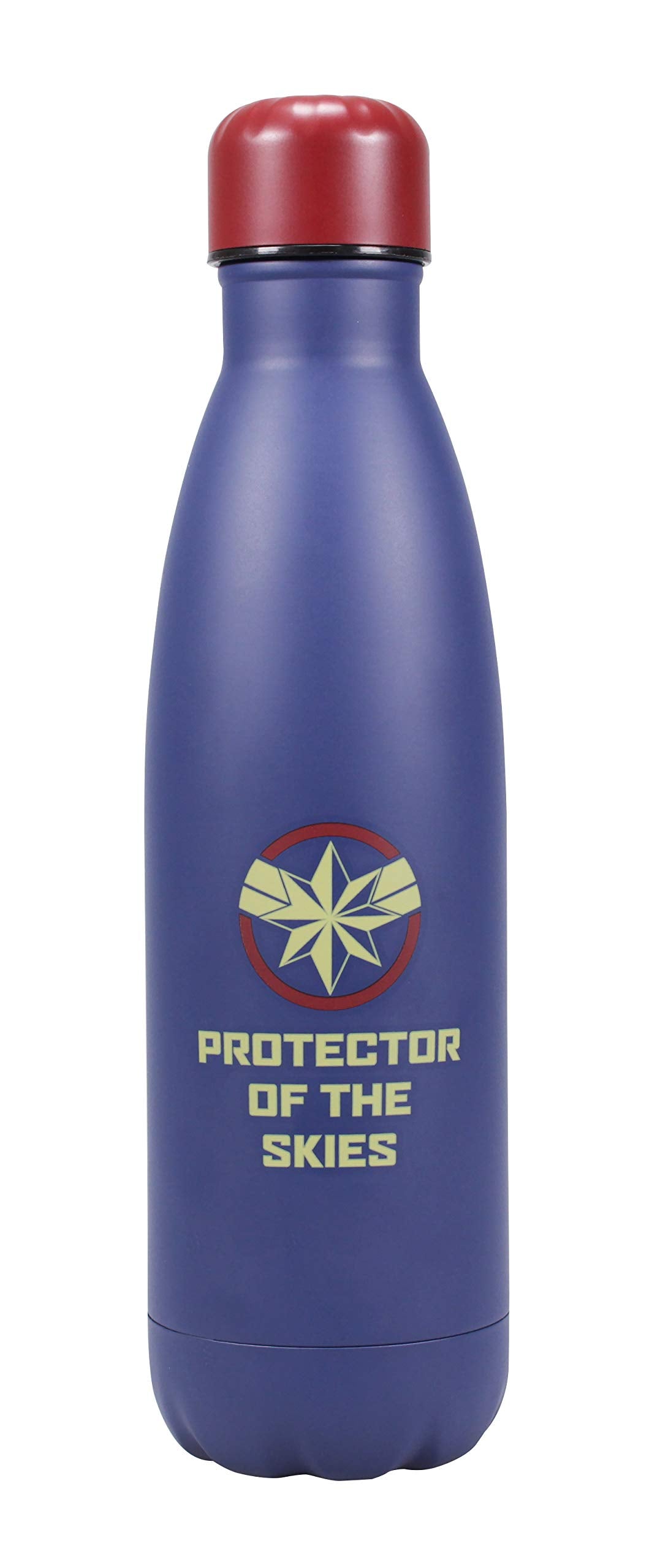 captain marvel metal water bottle