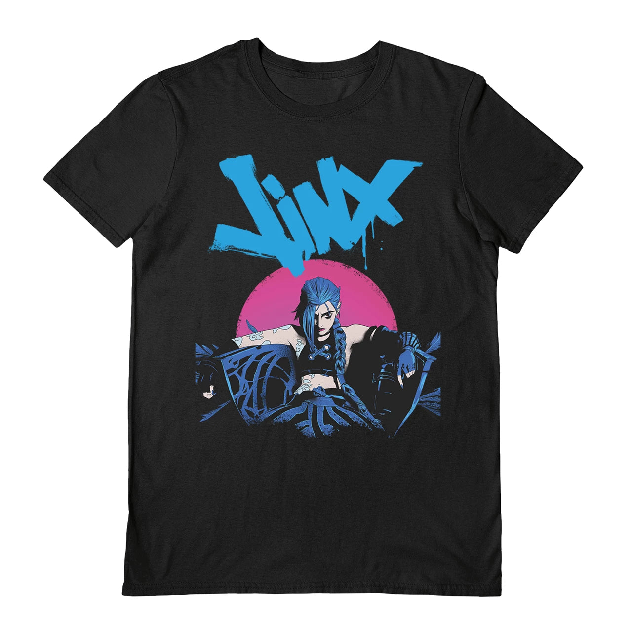 Arcane (Jinx Chair) Black Unisex T-Shirt