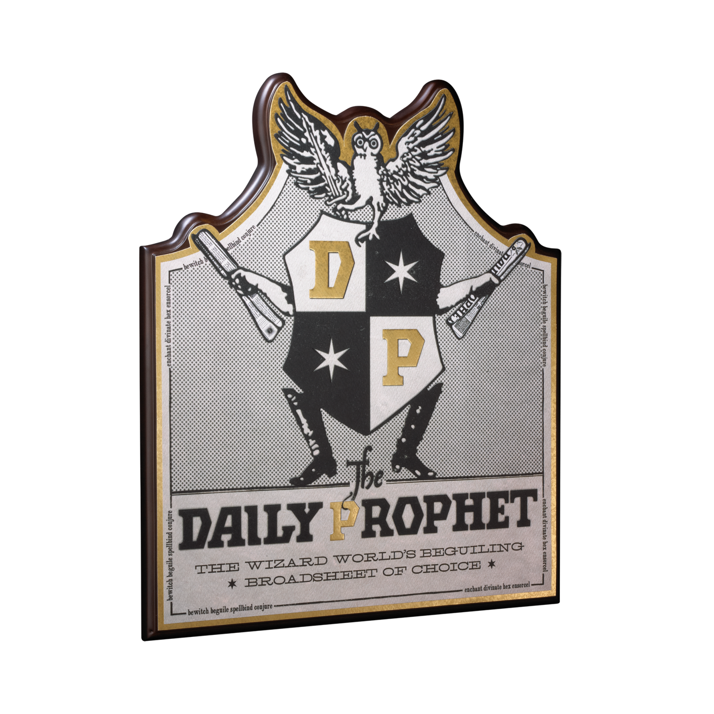 Daily Prophet Wall Plaque