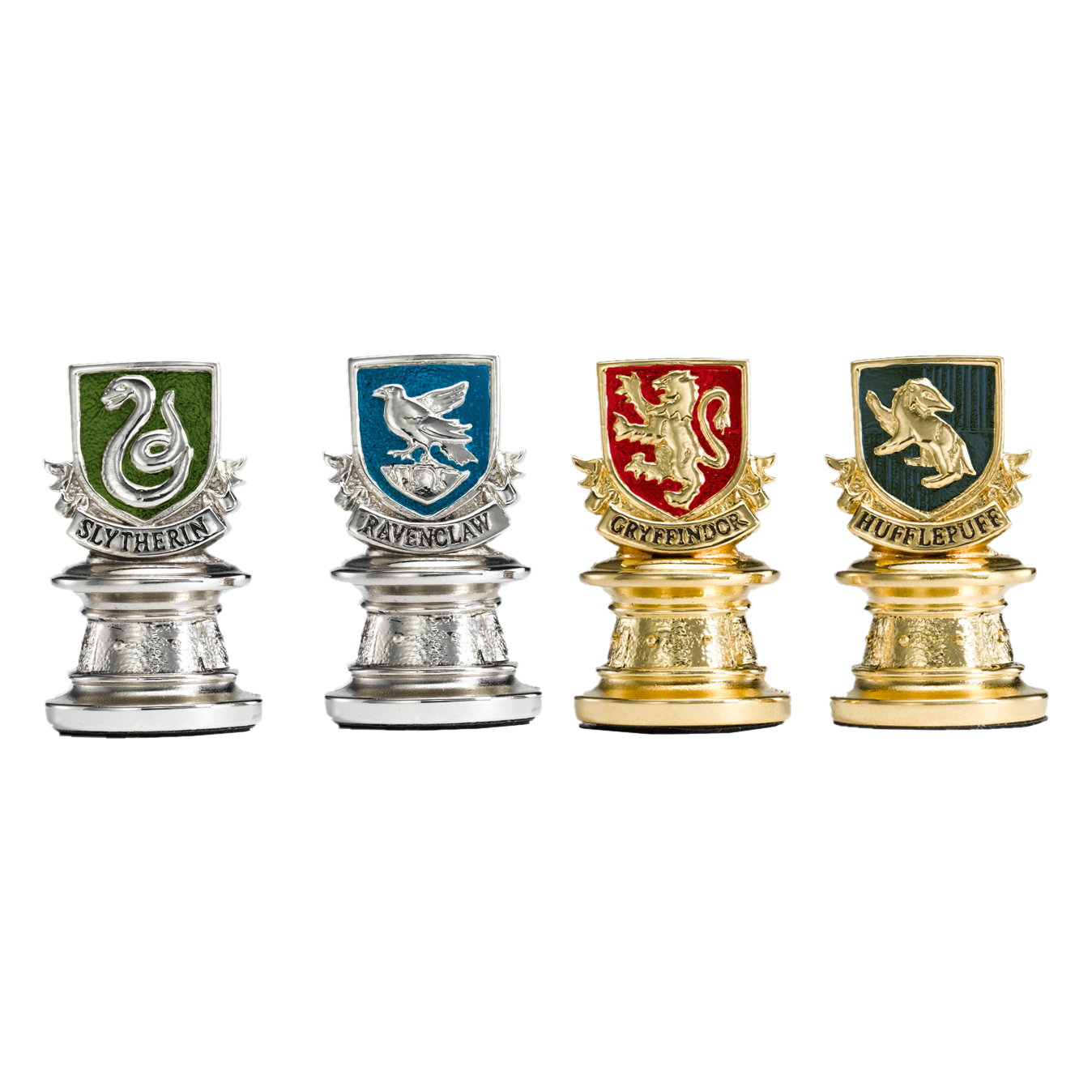 Quidditch Chess Set Silver & Gold Plated