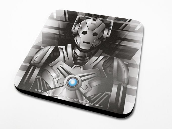 Dr Who Coaster Cyber Man
