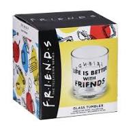 friends glass tumbler