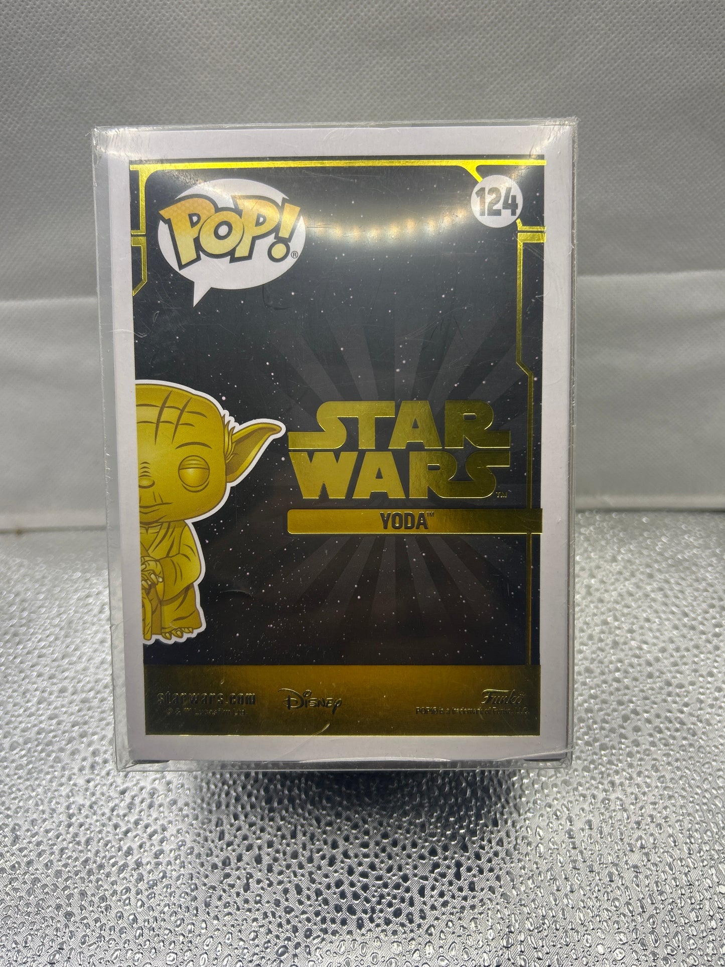 Vaulted Gold Yoda Funko Pop