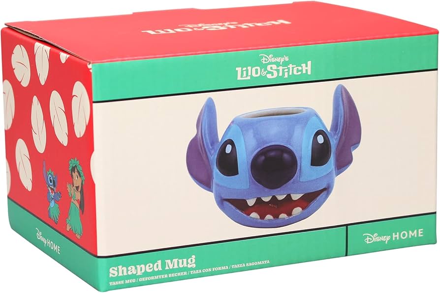 Disney Stitch Shaped Mug