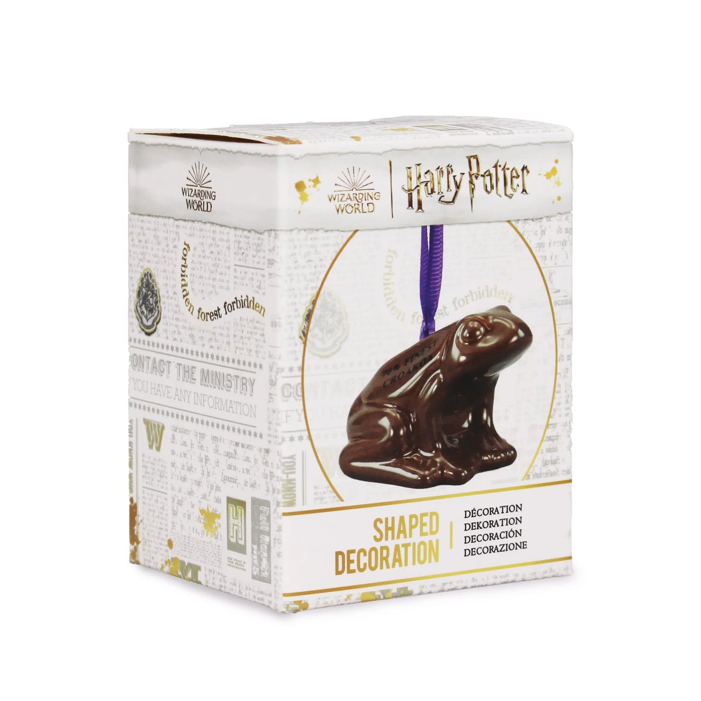 hanging decoration boxed- Harry Potter (chocolate frog)