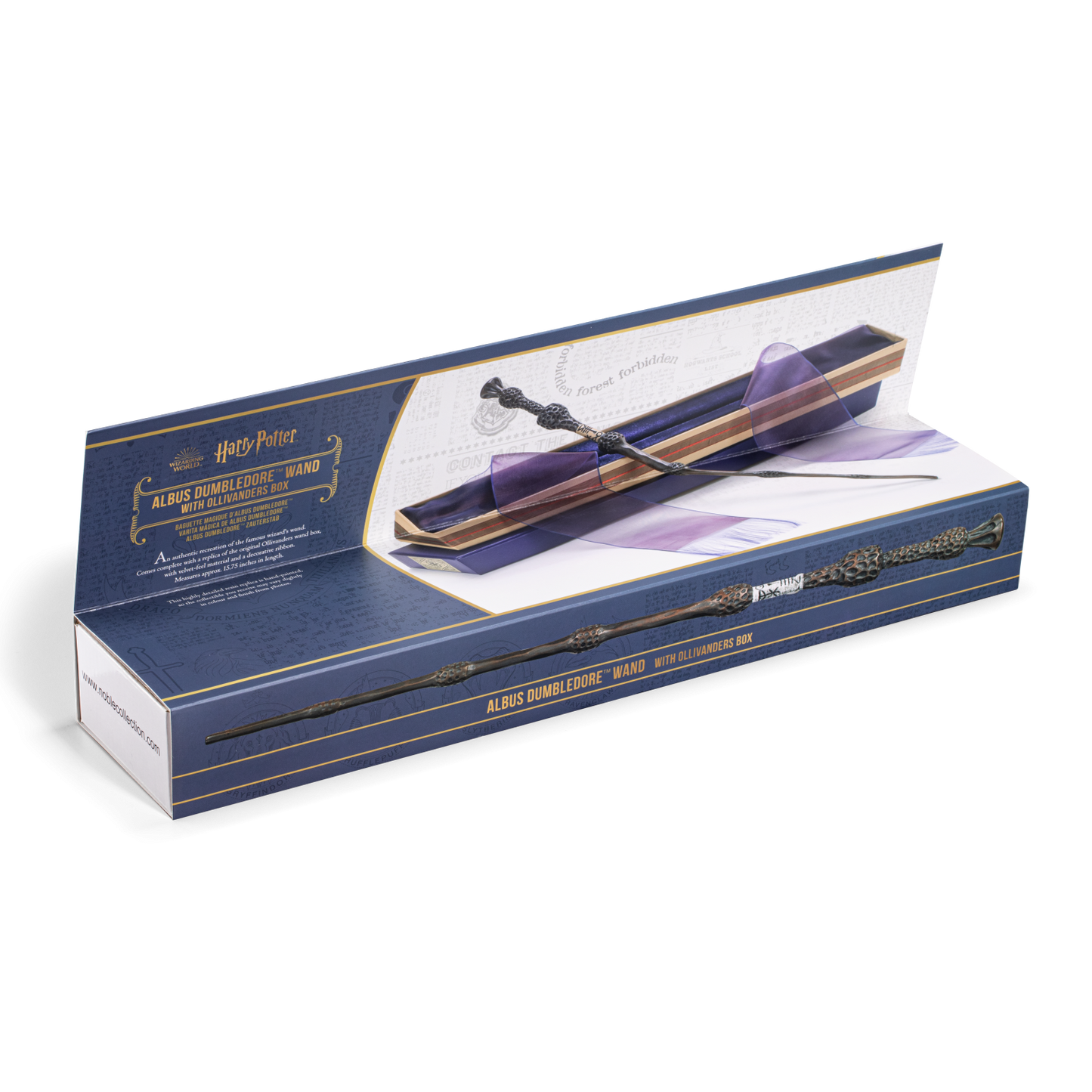 Professor Dumbledore Wand in Ollivanders Box