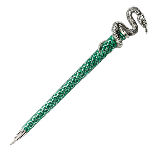 Slytherin Pen Silver Plated