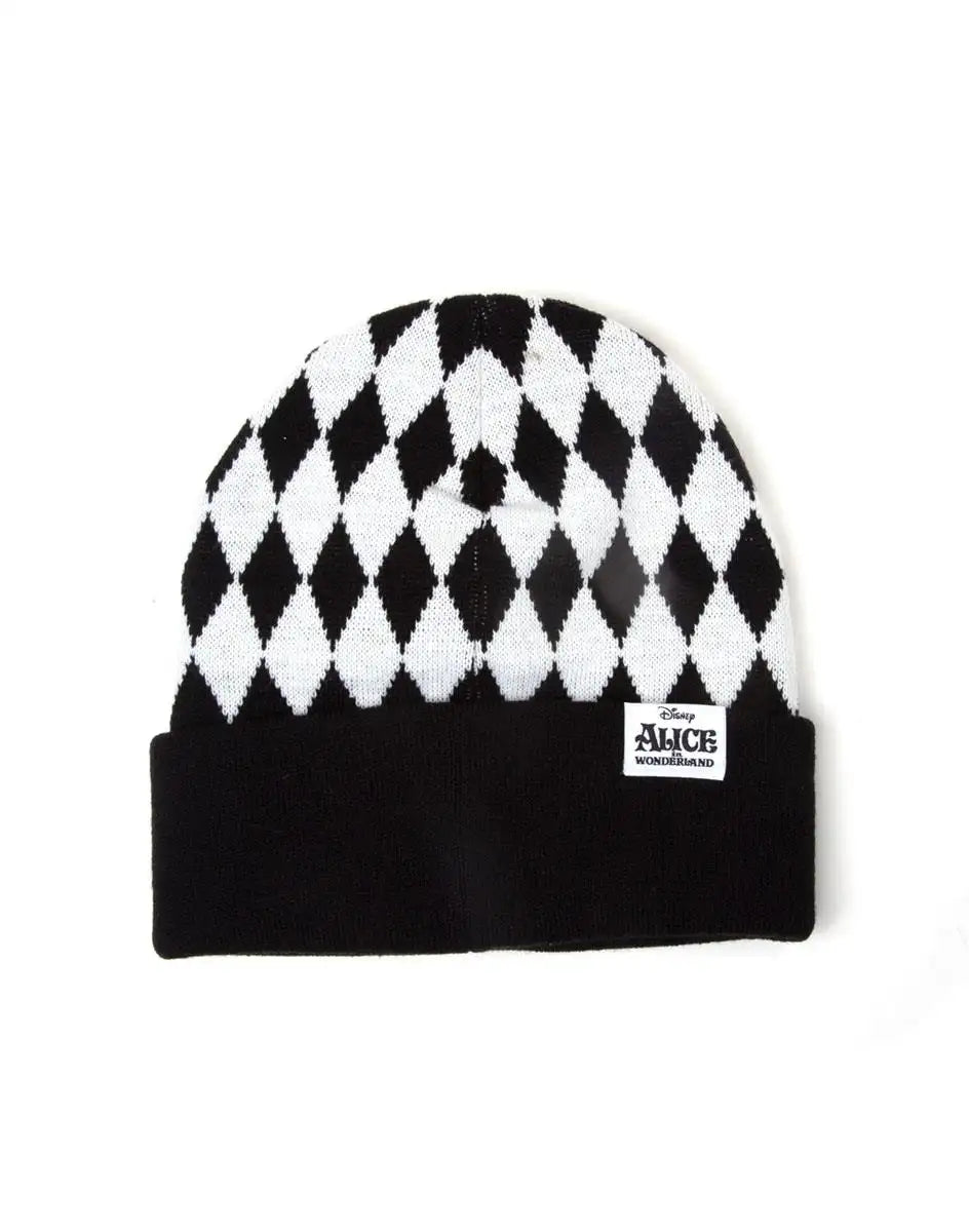 Disney - Alice In Wonderland Checkered Beanie