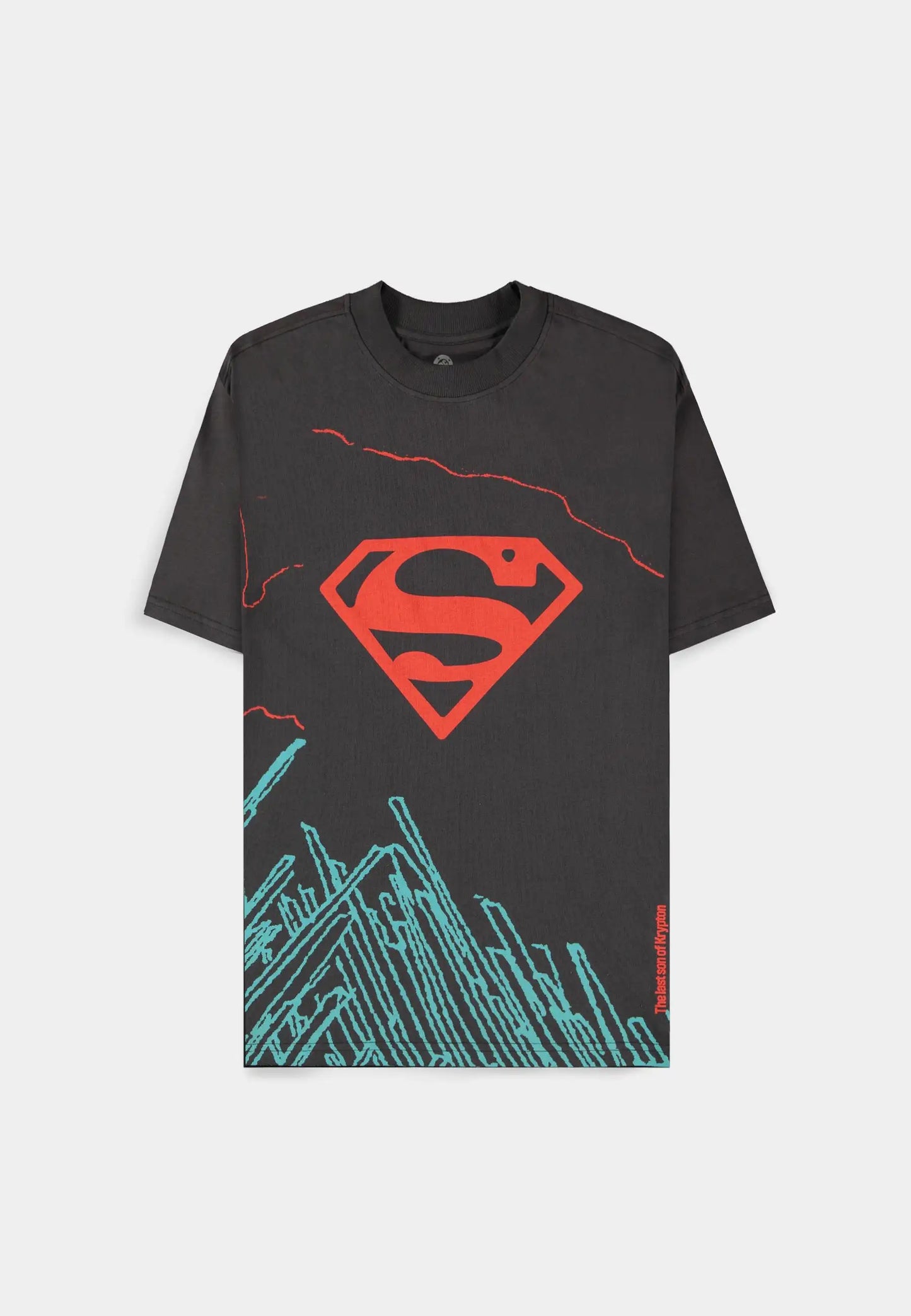 Superman - Dark Grey son of Krypton Men's Loose Fit T-shirt