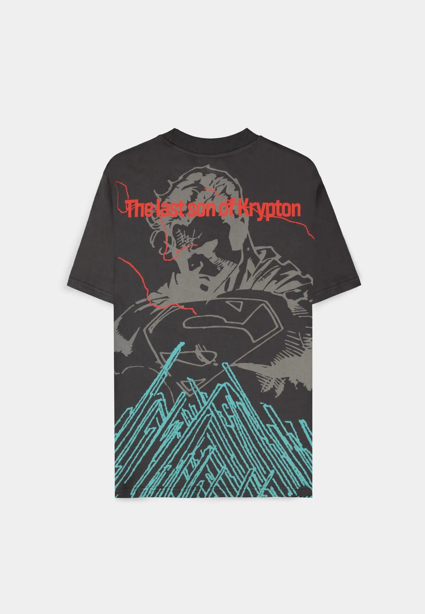 Superman - Dark Grey son of Krypton Men's Loose Fit T-shirt