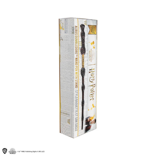 Albus Dumbledore Wand Pen with Stand & Lenticular Bookmark