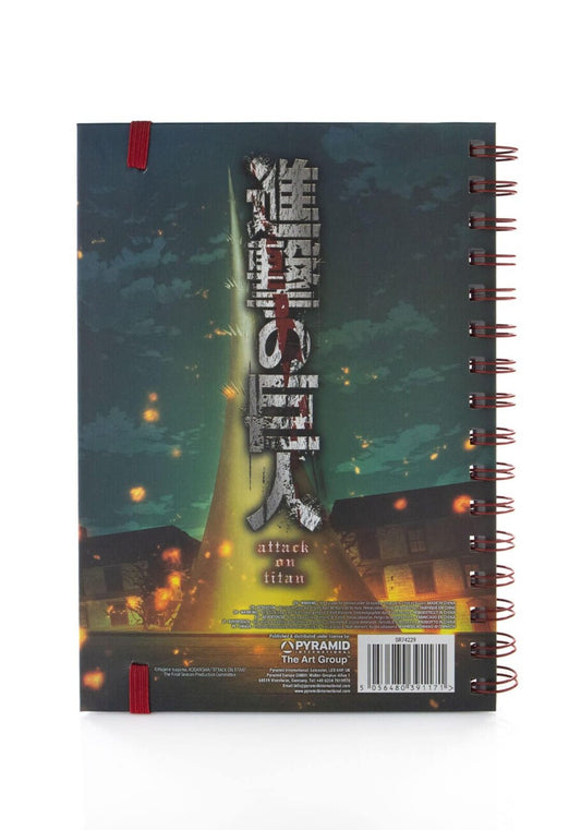 Attack On Titan (Season 4) A5 Wiro Notebook