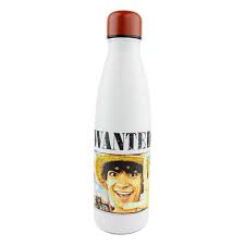 One Piece Wanted Luffy Metal Drinking Bottle
